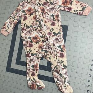 Charming Milkberry Bamboo Floral Kids Bodysuit
